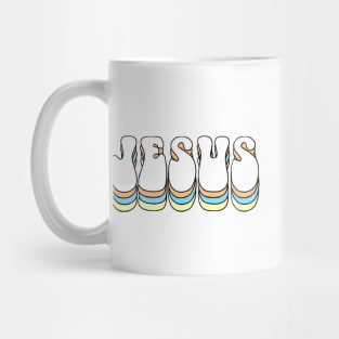 jesus is love groovy Mug